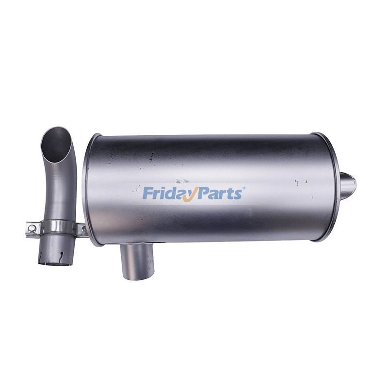 Muffler with Clamp and 2Pcs U-Bolt Hitachi for Excavator