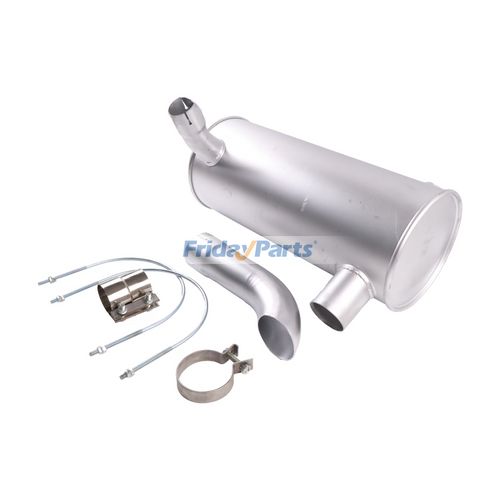 Muffler 4479646 & Clamp & 2Pcs U-Bolt for Hitachi Excavator ZX130W Muffler 4479646 & Clamp & 2Pcs U-Bolt for Hitachi Excavator ZX130W