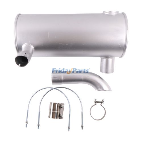 Muffler 4479646 & Clamp & 2Pcs U-Bolt for Hitachi Excavator ZX130W Muffler 4479646 & Clamp & 2Pcs U-Bolt for Hitachi Excavator ZX130W
