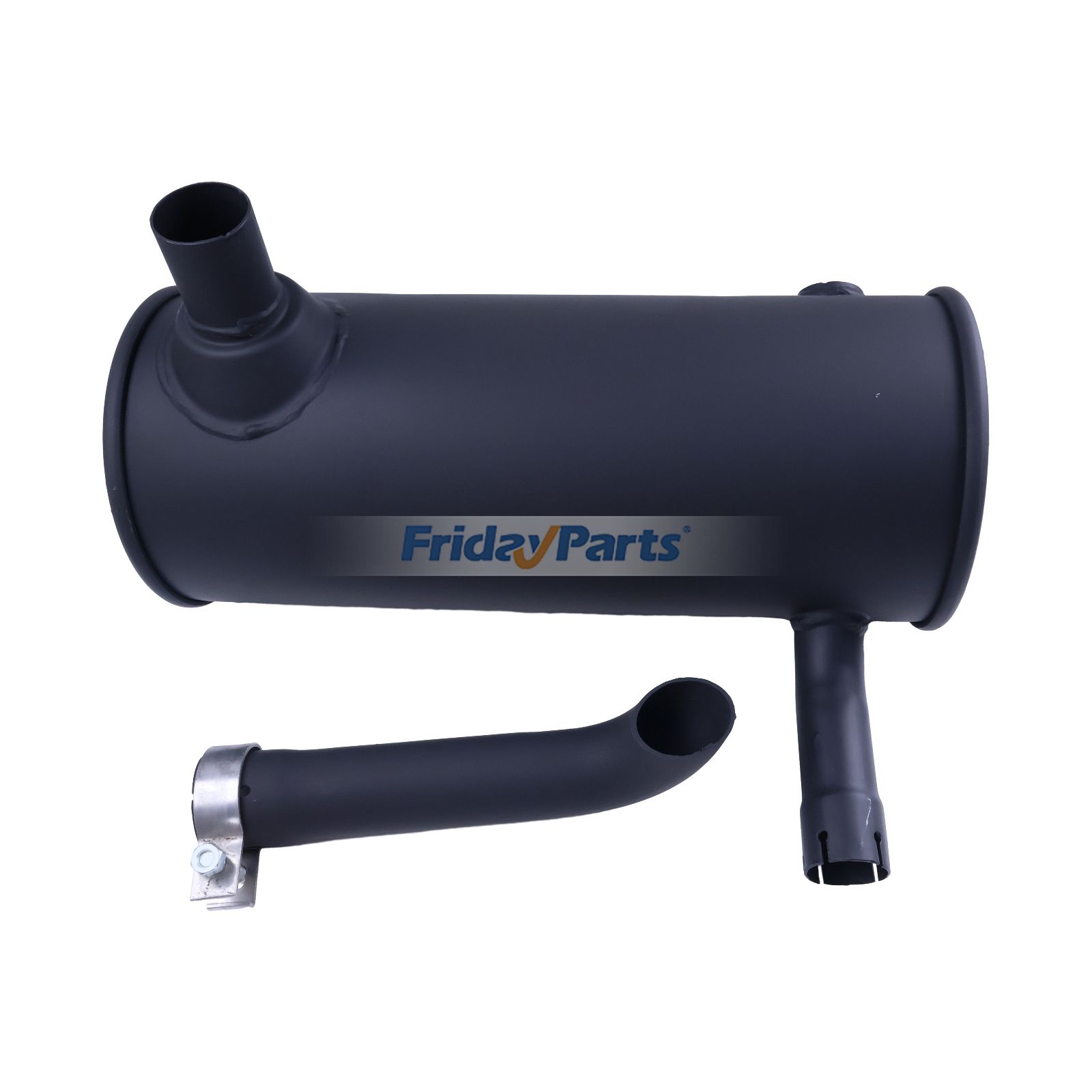Silenciador 4668211 para excavadora Hitachi ZX75UR-3 ZX75US-3 ZX75USK-3 ZX85US-3 ZX85USB-3 de FridayParts