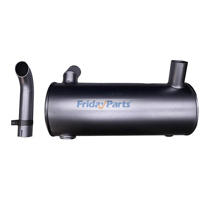 Silenciador 5I-7935 con 2 pernos en U 5I-7848 y abrazadera 5I-7639 para motor Caterpillar CAT 3064 Excavadora 311B 312B E110B E120B E311 E312 E311B E312B Para CAT