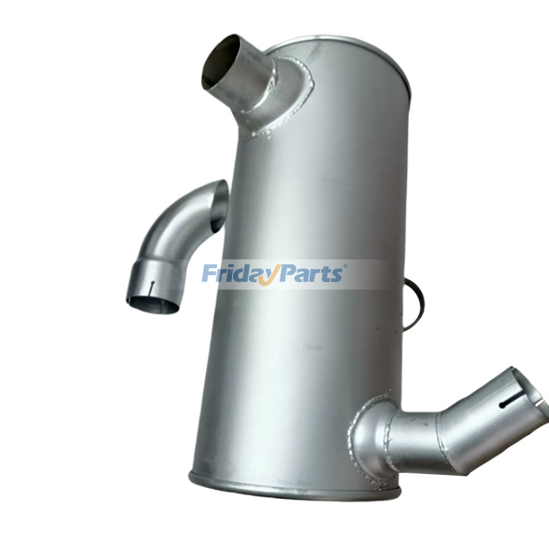Silencieux 6209-11-5231 6207-11-1941 6207-11-5431 6209-11-5761 6209-11-5911 pour moteur Komatsu S6D95L-1, pelle hydraulique PC200-6L, PC200LC-6L et PC210LC-6LpourPour KOMATSU