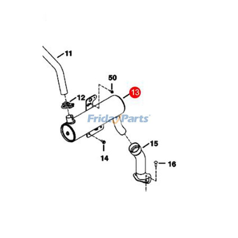 Muffler in Stock in China