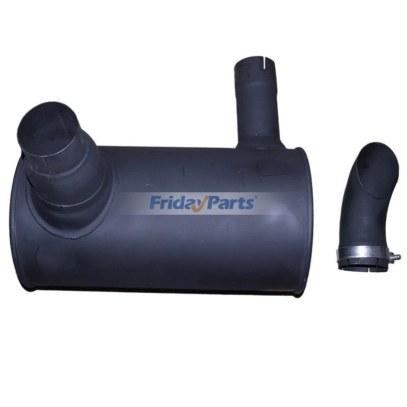 Muffler 6754-11-5310 for Komatsu Engine 6D107 Excavator PC200LC-8 PC210-8K PC210LC-8K PC210NLC-8K PC230NHD-8K PC240LC-8K PC240NLC-8K PW180-7 PW180-7E0