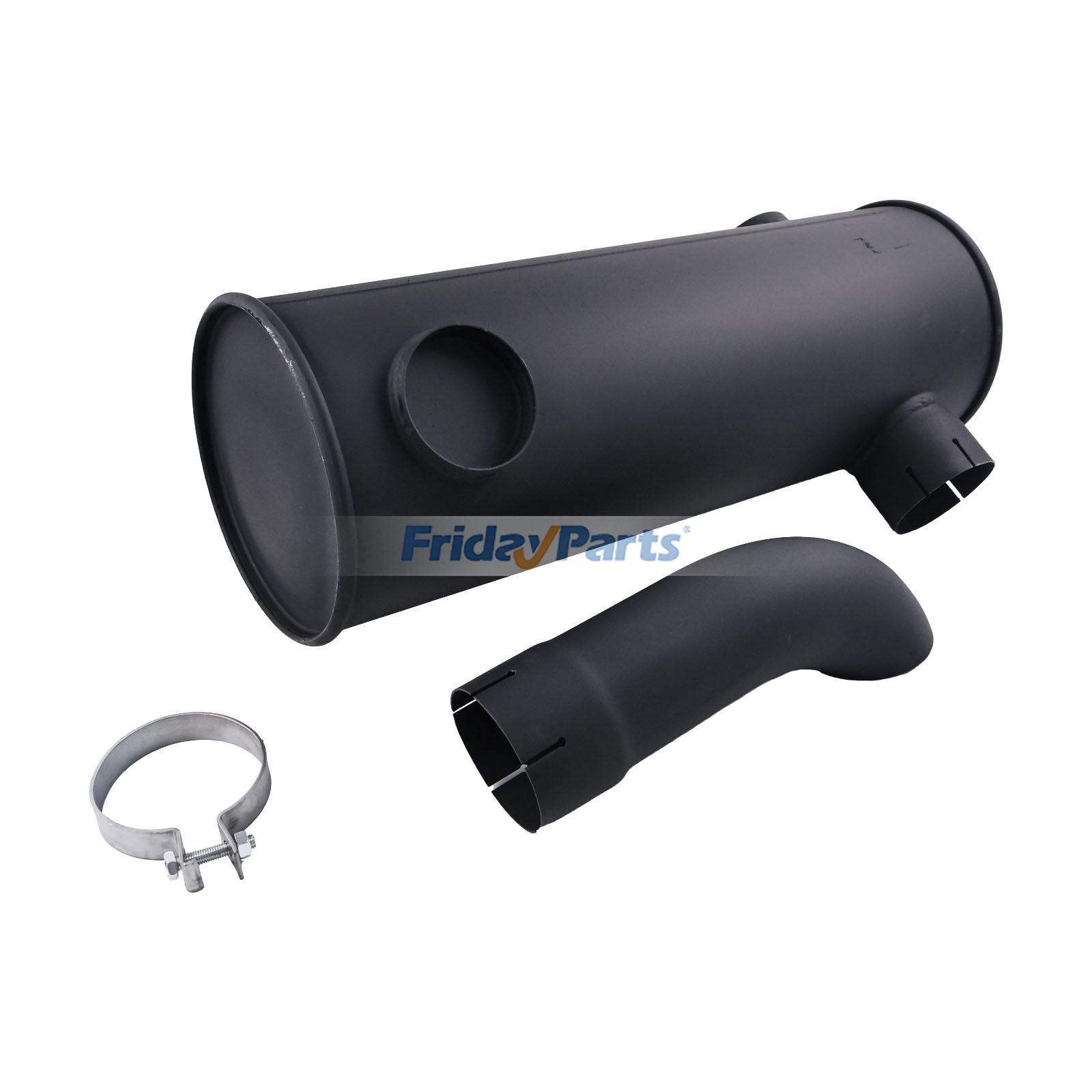 Muffler 7Y-2040 for Caterpillar CAT Engine C6.6 Excavator 320-A 320D 320DGC 320DL 320L 323DL