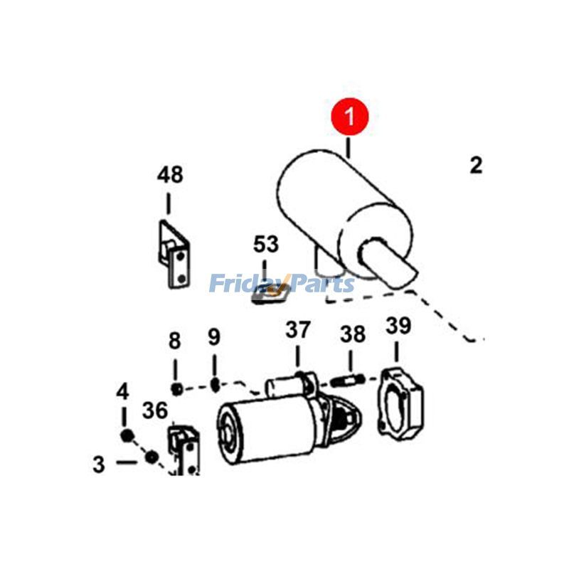 Muffler Exhaust for Engine,Loader