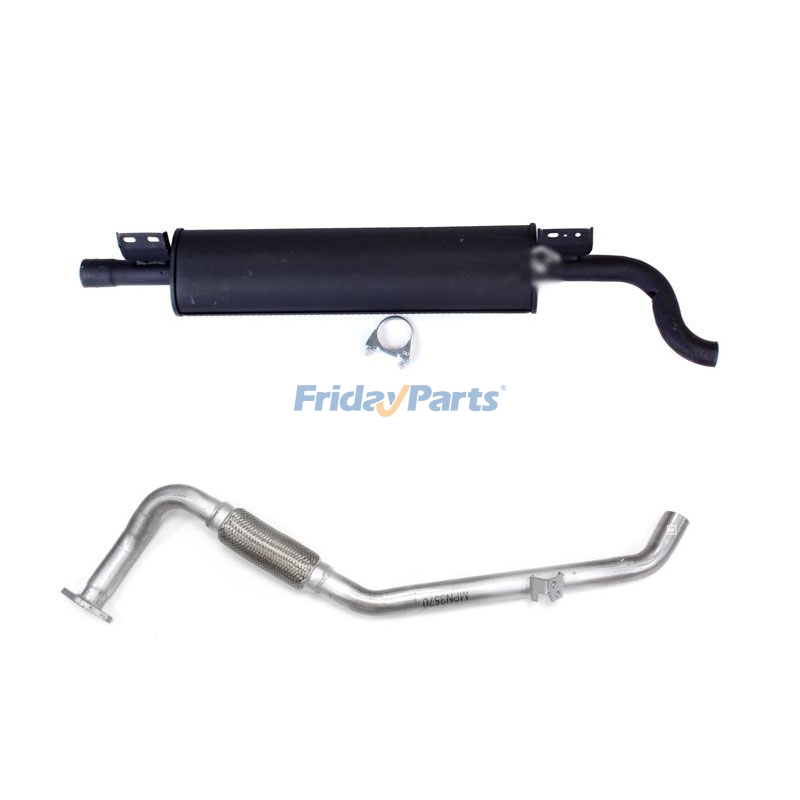 Muffler & Exhaust Pipe Kit 30-60125-03 30-60126-00 for Carrier Transicold Vector 1550