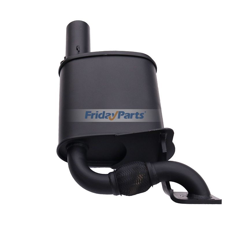 FridayParts Schalldämpfer Auspuff Schalldämpfer Baggerlader