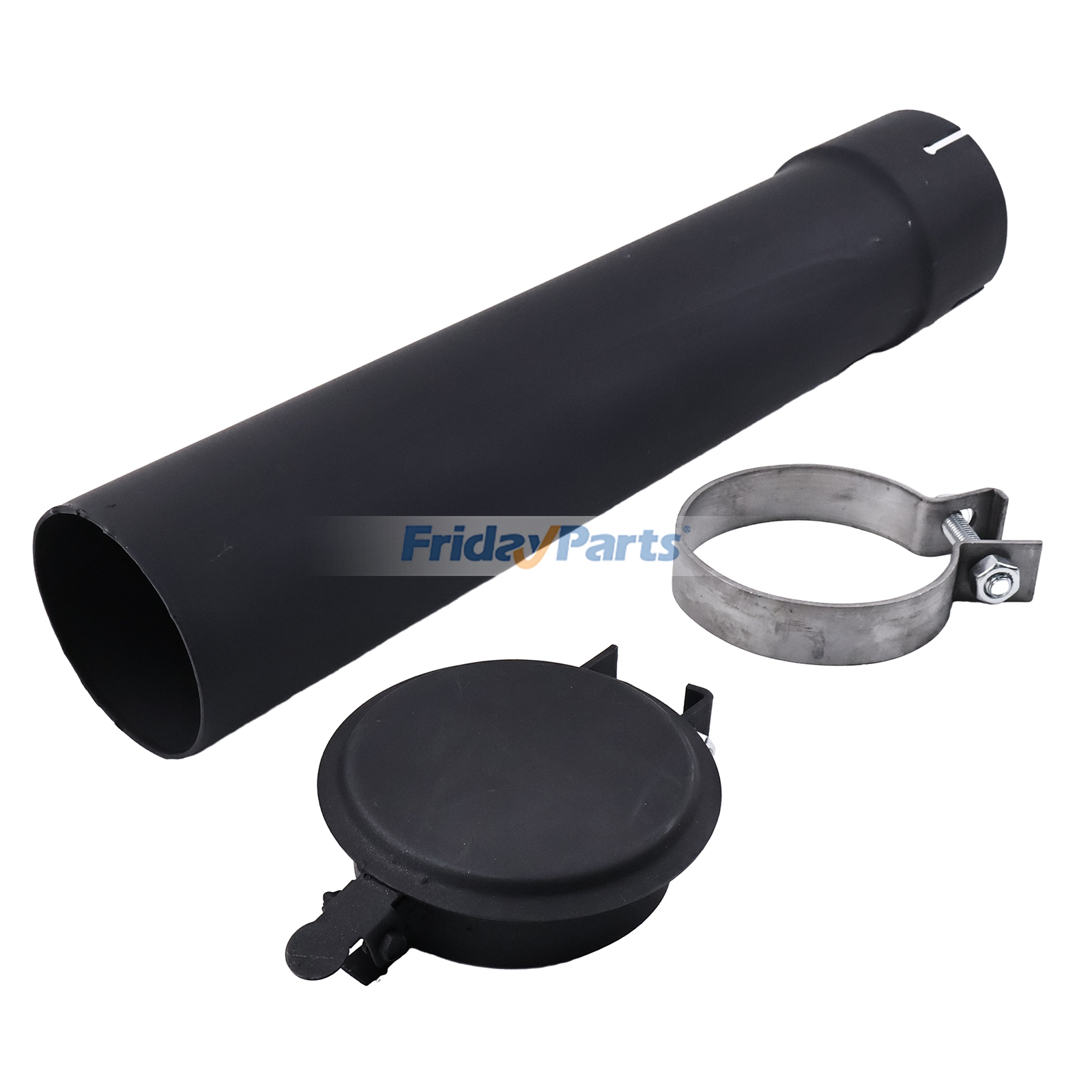 Kit d'extension de silencieux R66690 pour tracteurs John Deere 4040, 4050, 4240, 4250, 4320, 4350, 4430, 4440, 4450, 4630, 4640, 4840, 4240S et andaineurs 4890, 4990, 4895 et 4995pourPour JOHN DEERE