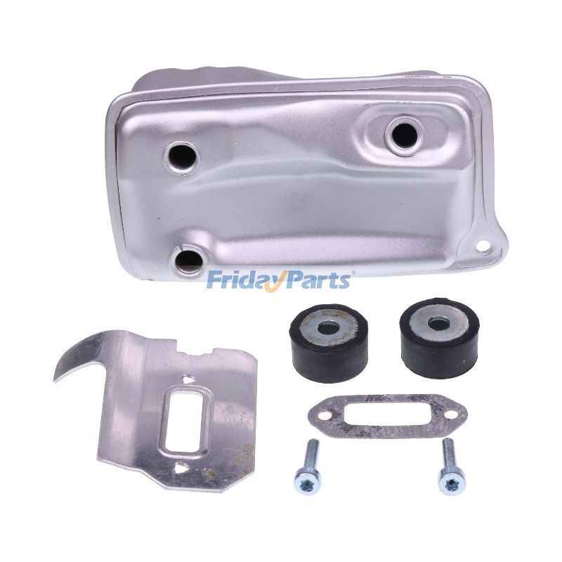 Muffler Kit With Exhaust Gasket for Hand & Power Tools