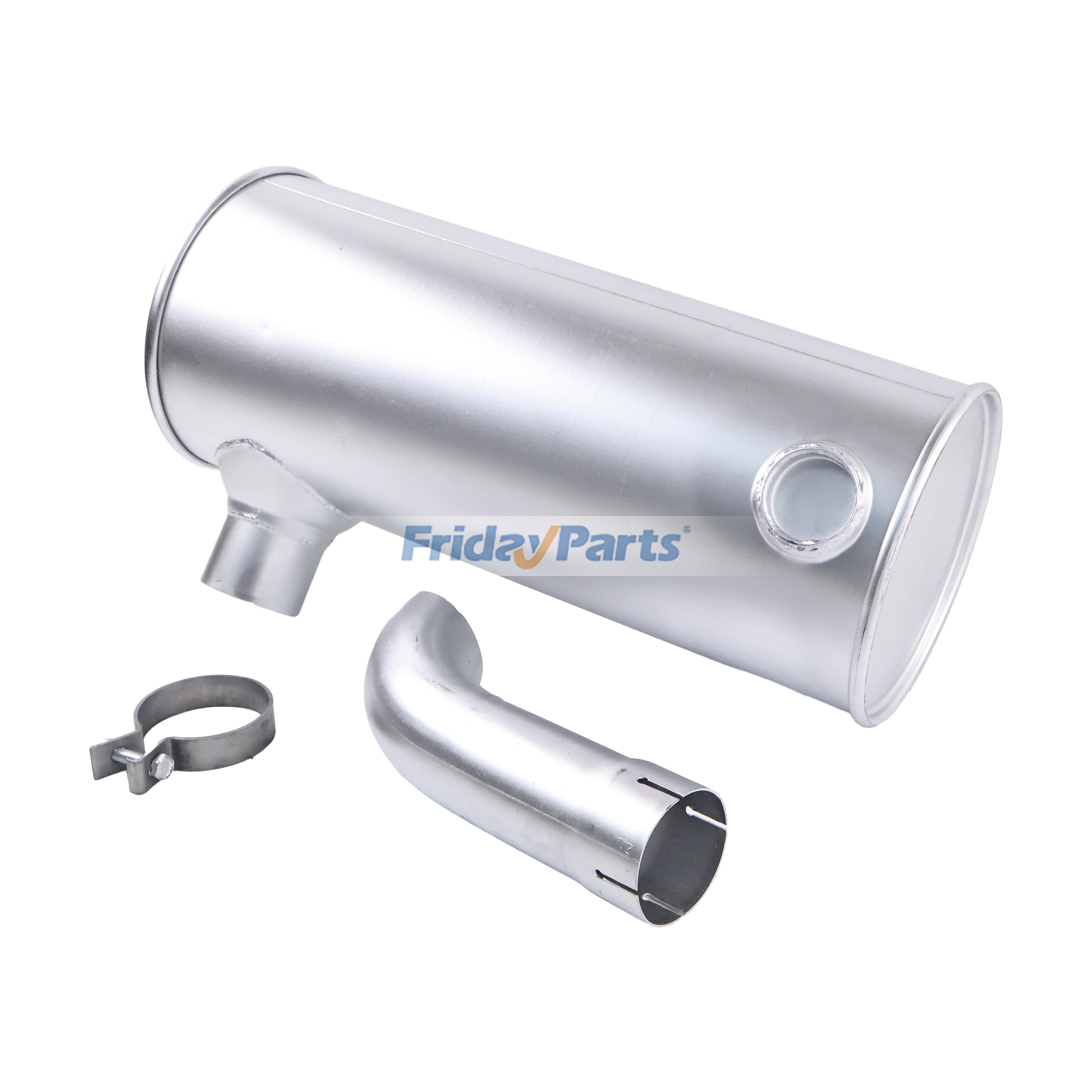 Silenciador KNH0761 para Escavadeira CASE CX135SR CX180 FridayParts
