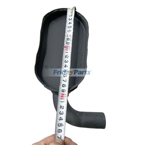 Endrohr Für Kubota U15 U20 U25 U30 U35 U40 U35 KX135 Schalldämpfer Auspuffrohr Kamin Auspuffrohr Bagger Teile Auspuffblende(U20 25