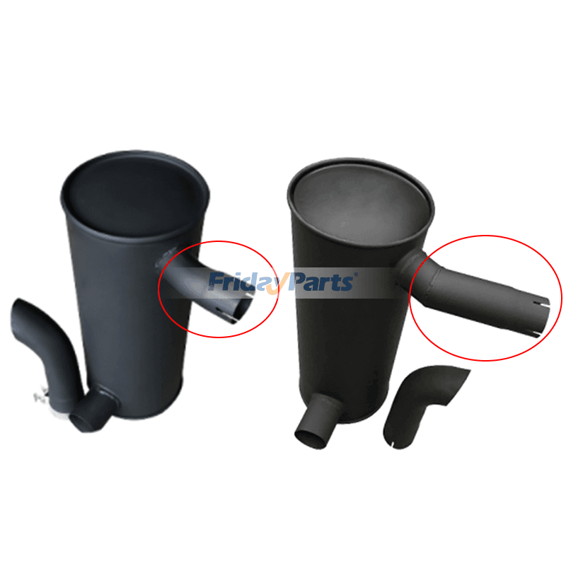 Muffler Silencer for Excavator