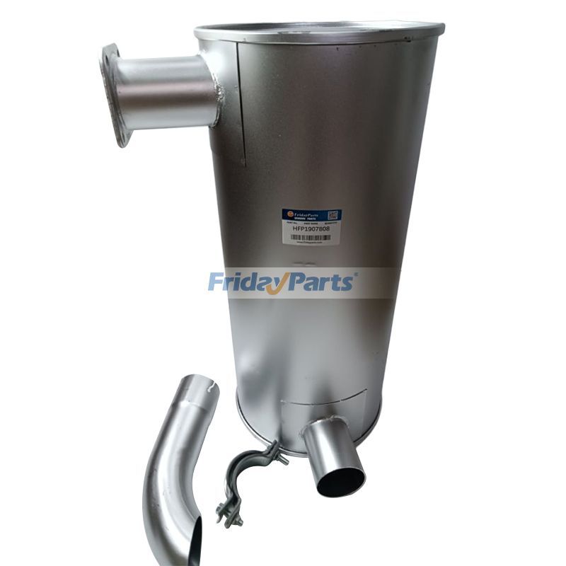 Muffler Silencer for Hyundai Engine D6BT Excavator R200-5