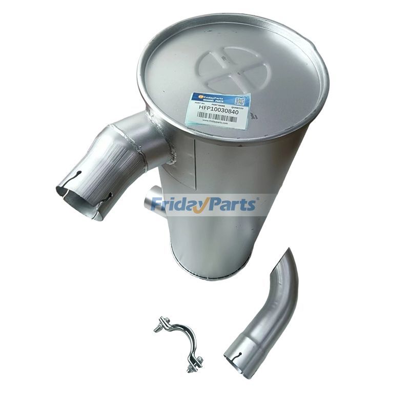 Muffler Silencer 4155623 TH100872 for John Deere Excavator 490 495D 595