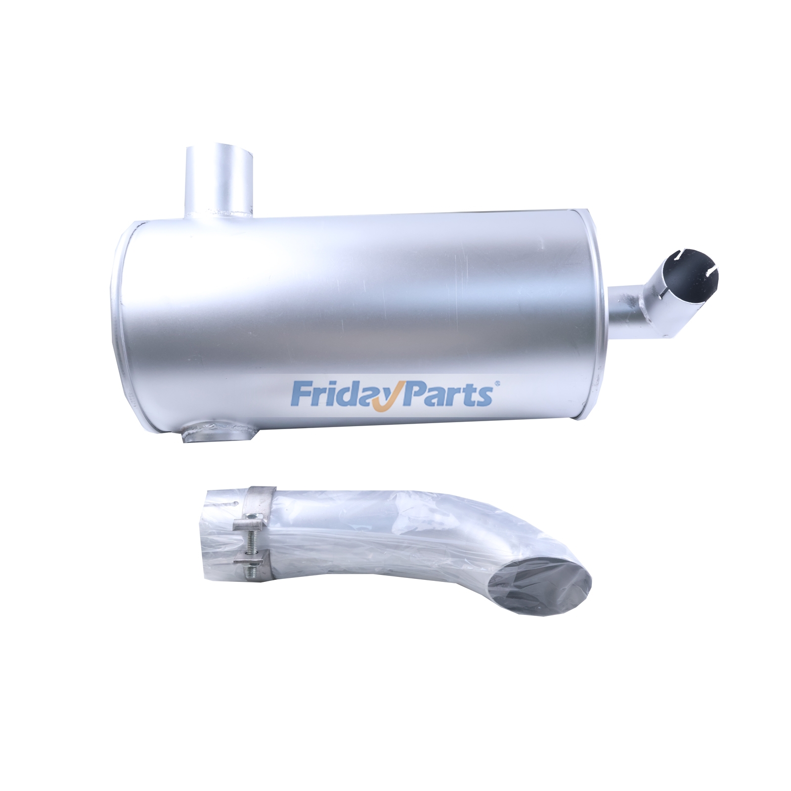 Muffler Silencer 4255657 for Isuzu Engine 4BD1 Hitachi Excavator EX100-2 EX100-3 EX100M-2 EX100M-3