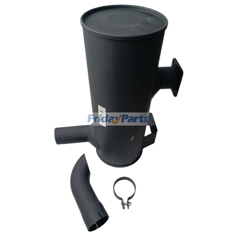 Silenciador 6150-11-5910 6150-11-5511 para motor Komatsu 6D125-1 S6D108-1 Topadora de cadenas D60-8 D60A-8