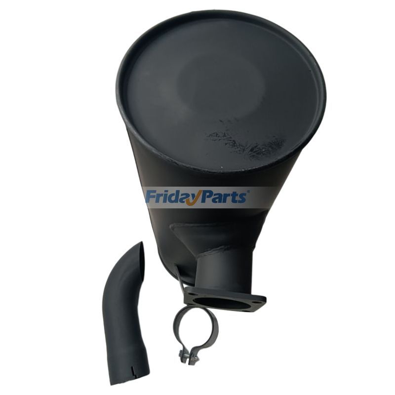 Repuesto Silenciador 6150-11-5910 6150-11-5511 para motor Komatsu 6D125-1 S6D108-1 Topadora de cadenas D60-8 D60A-8 compatible con Topadora,Motor Para KOMATSU FridayParts