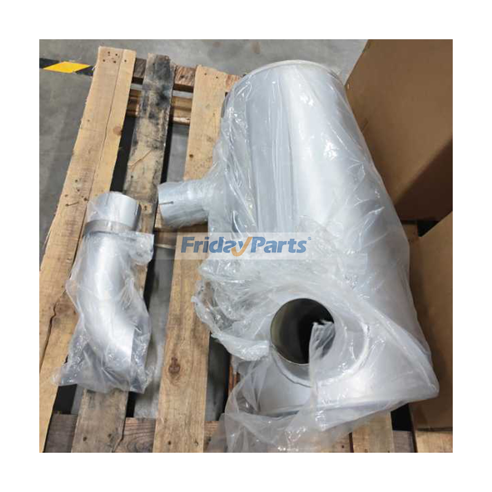 Muffler Silencer 6736-11-5510 for Komatsu Engine S6D102E-1F SA6D102E-1C Excavator PC220-6 PC230-6 PC250-6