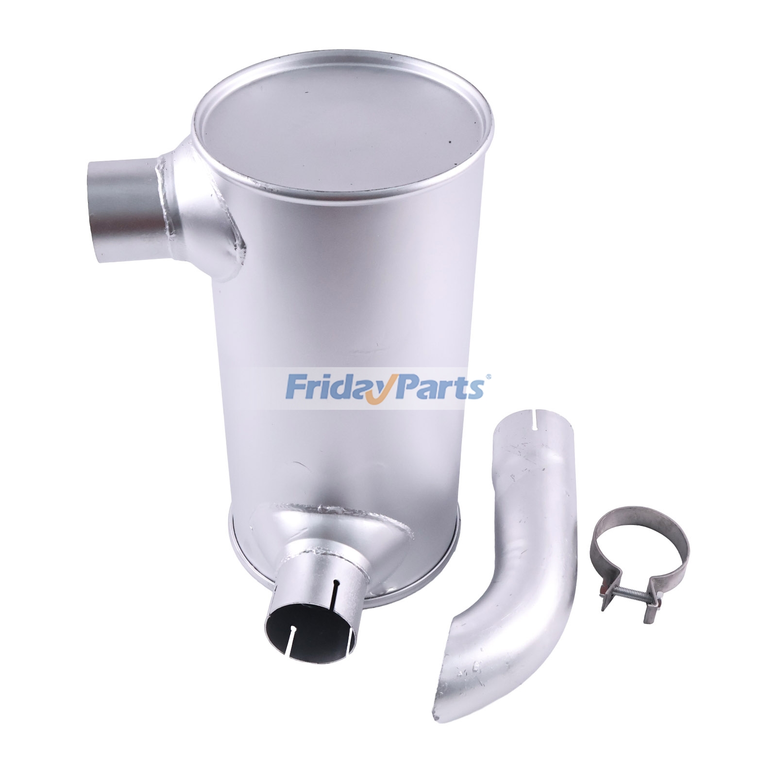 Muffler Silencer 6737-11-5540 for Komatsu Engine 4D102 SAA4D102E Excavator PC60-7 PC128US-2 PC138US-2 PC160LC-7 PC160LC-7B PC180LC-7K PC180NLC-7K