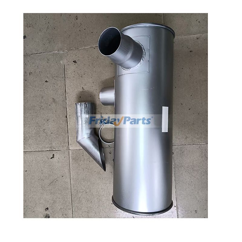 Muffler Silencer 6745-11-6120 for Komatsu Engine SAA6D114E-3D Excavator PC350NLC-8 PC350HD-8 PC350LC-8 PC300LC-8 PC300HD-8
