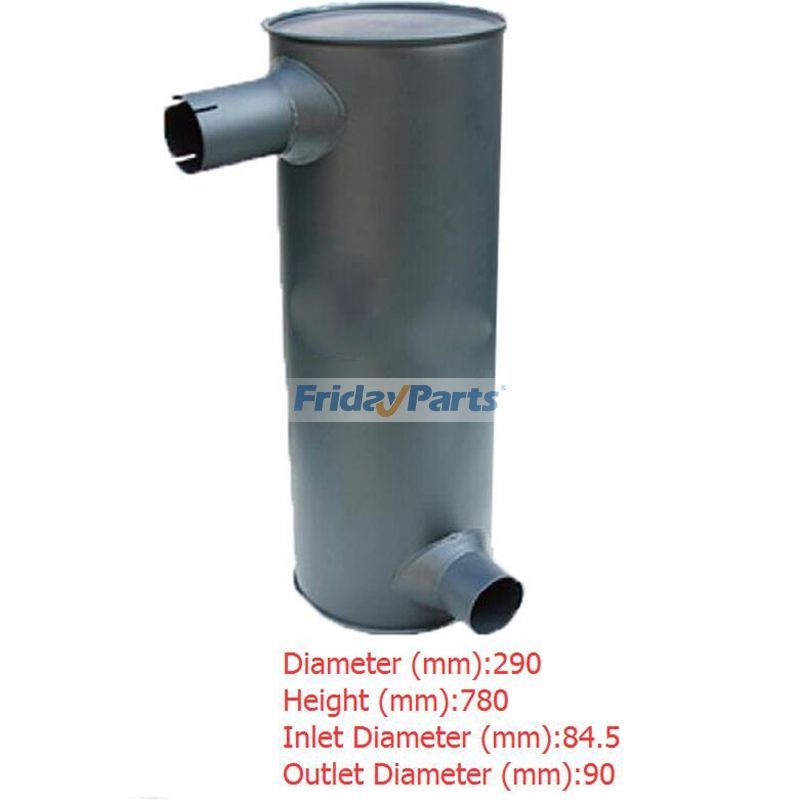 Muffler Silencer for Excavator