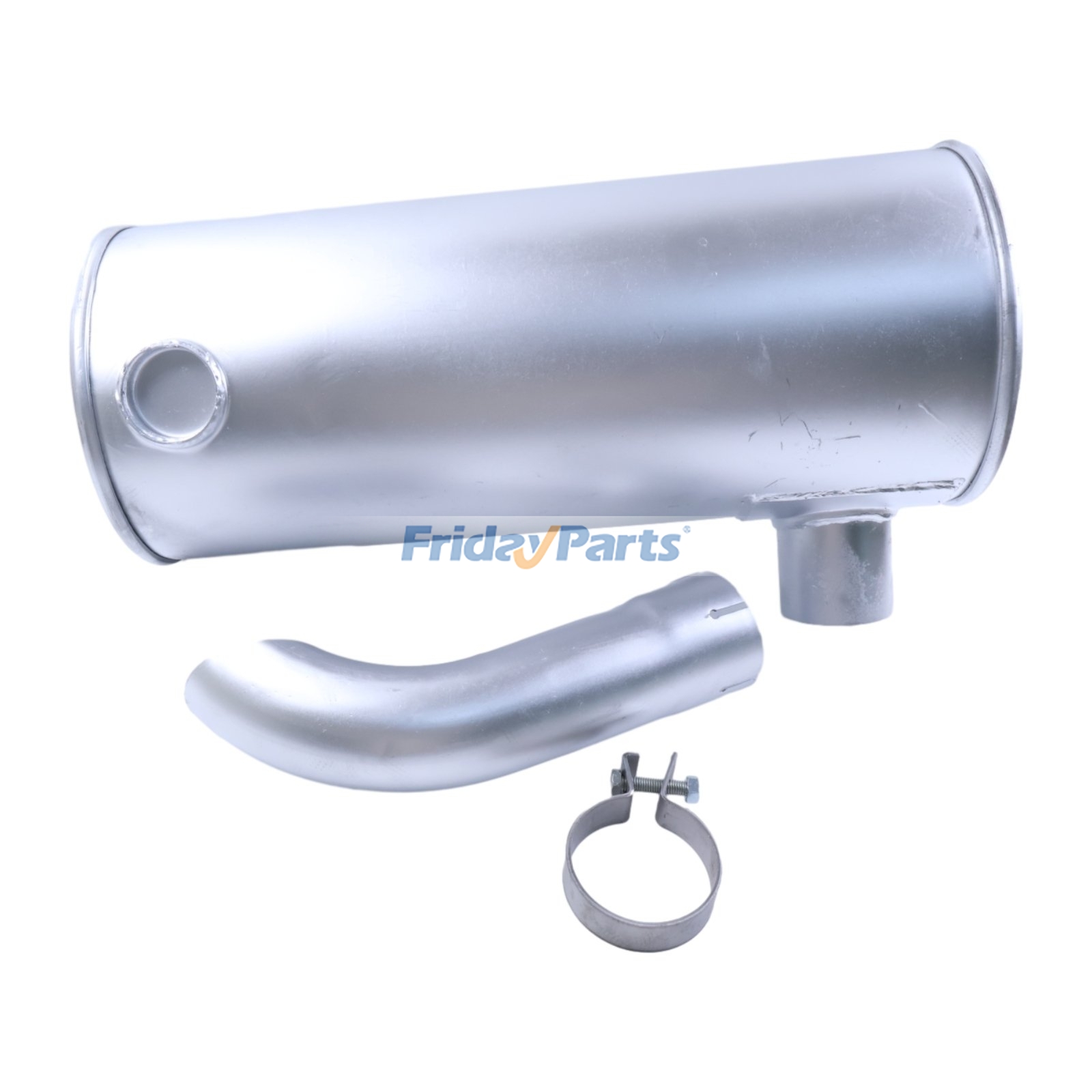 Silenciador de escape para excavadora Case CX210A