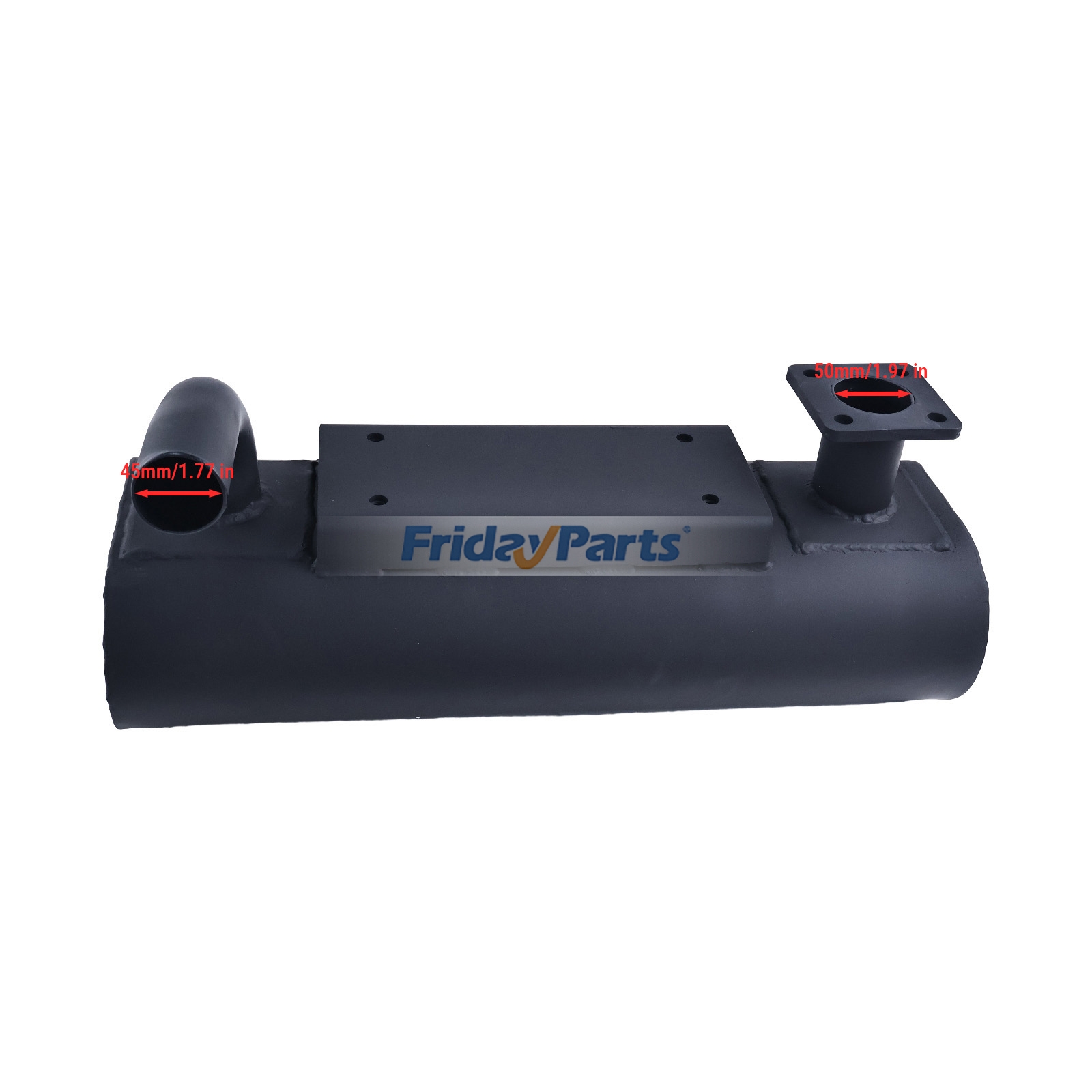FridayParts Muffler Silencer