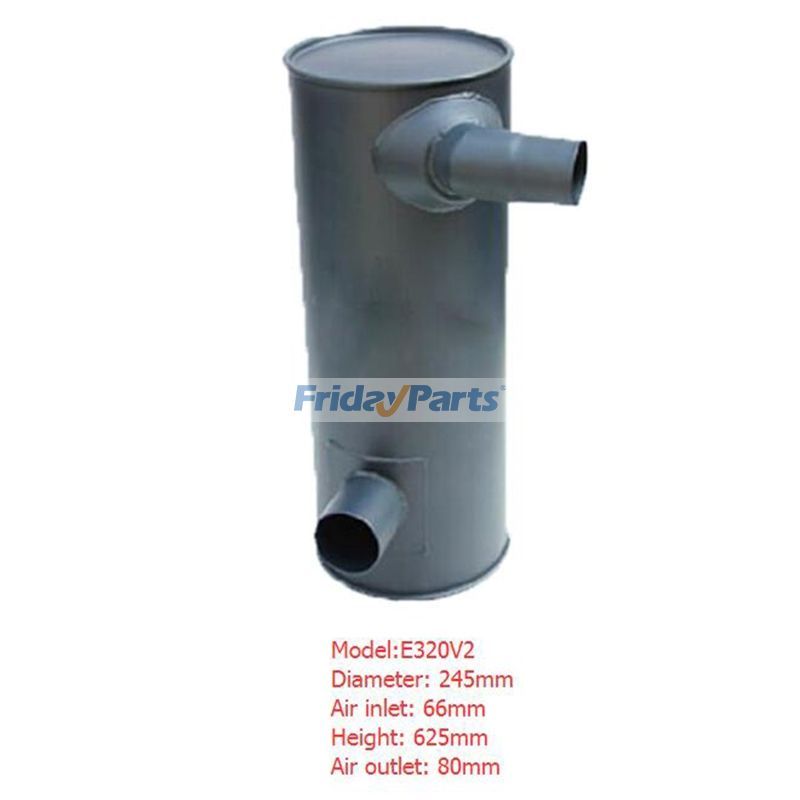 Muffler Silencer for Caterpillar CAT Excavator E320V2