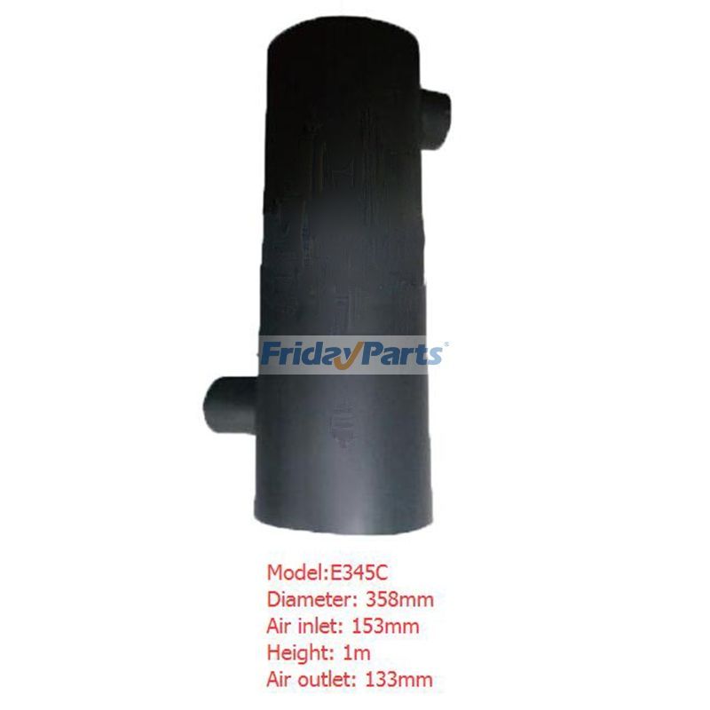 Muffler Silencer for Caterpillar CAT Excavator E345C