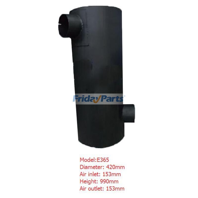 Muffler Silencer for Caterpillar CAT Excavator E365