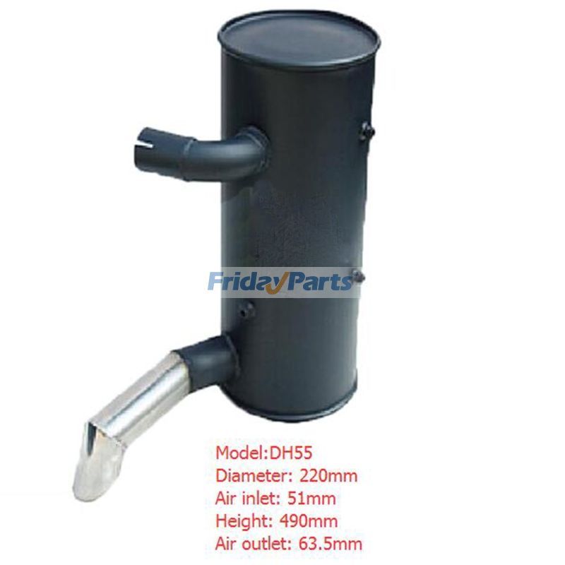 Muffler Silencer for Doosan Excavator DH55 New Type