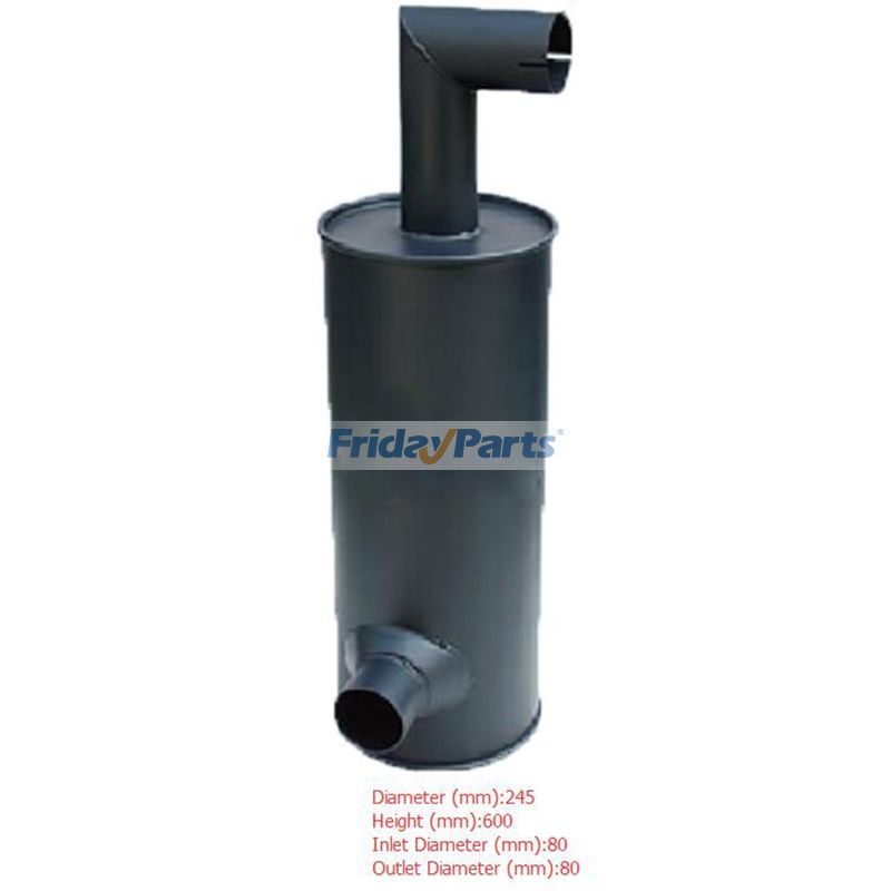  Muffler Silencer For HITACHI