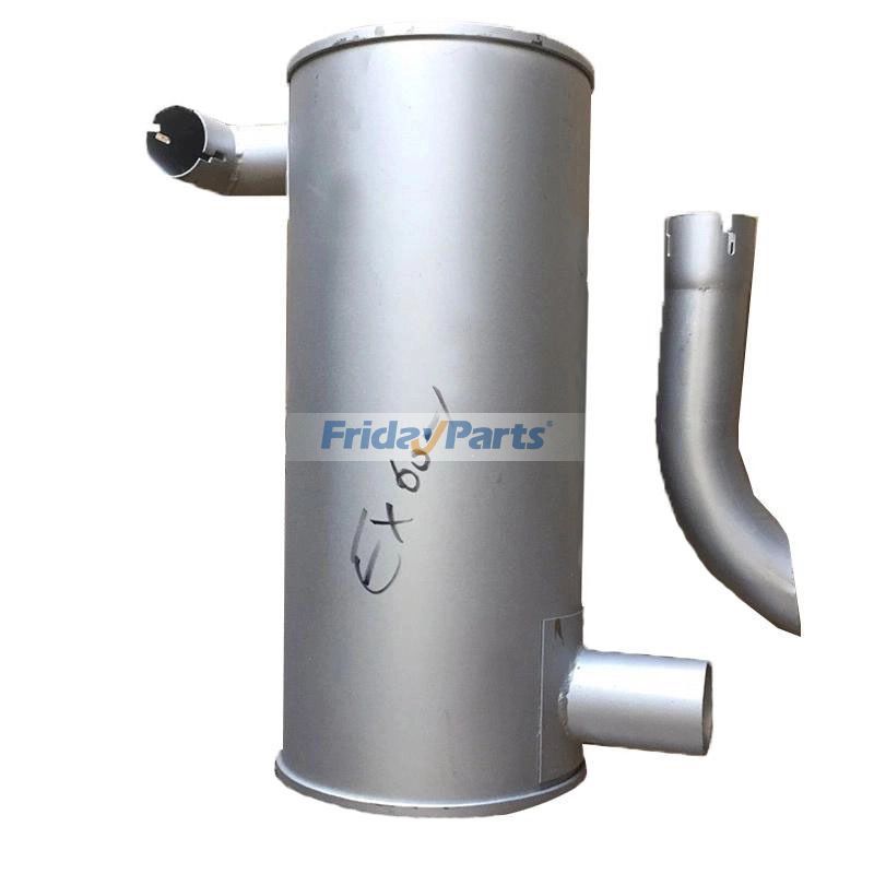 Muffler for Nissan Engine FD33 Hitachi Excavator EX60 EX60G EX60SR EX60-1