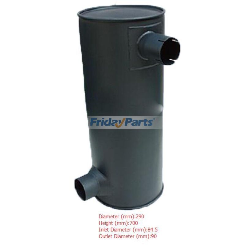 Muffler Silencer for Hitachi Excavator ZAX200