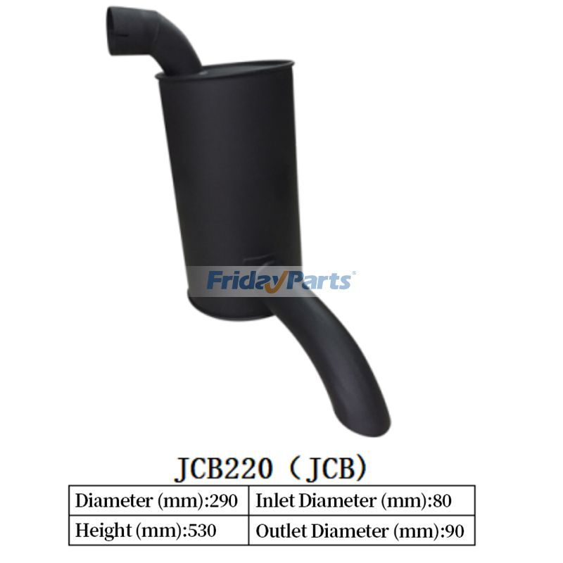 Muffler Silencer for Excavator