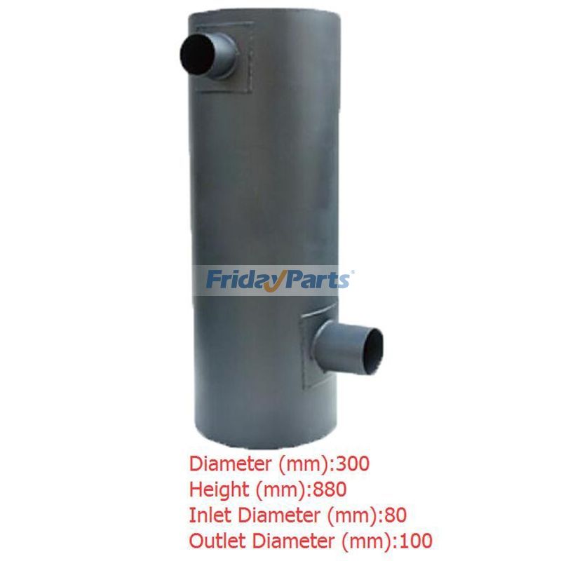 Muffler Silencer for Excavator