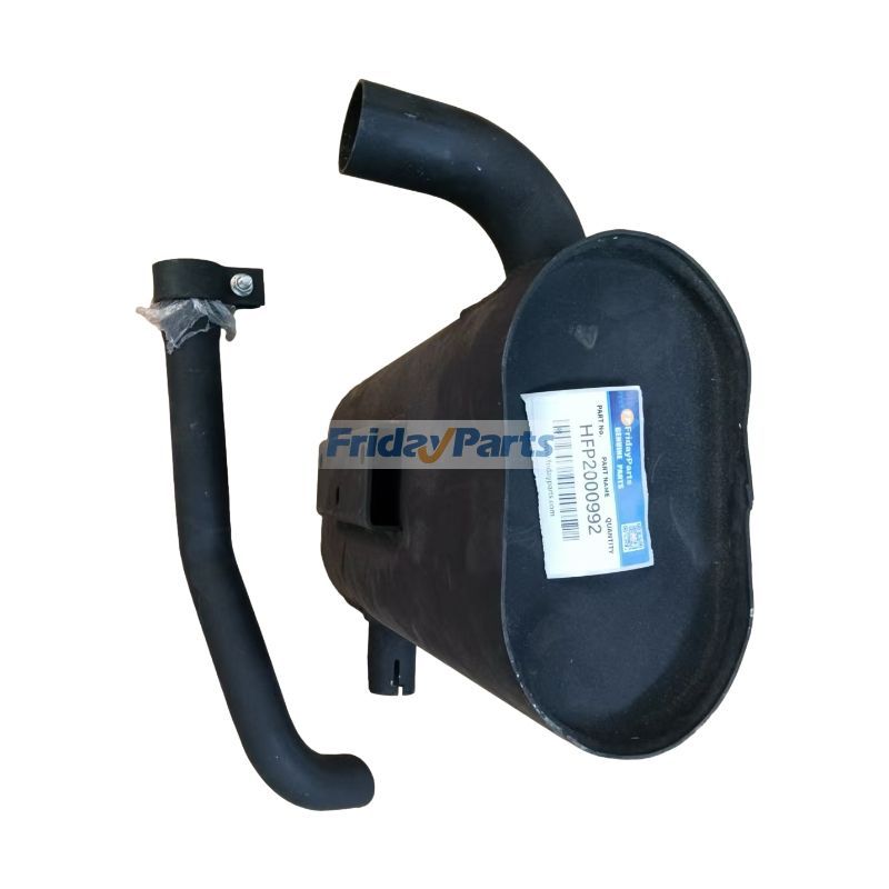 Muffler Silencer RD451-42403 for Kubota Excavator KX155-3S KX161-3S U55 KX057-4 U48-4