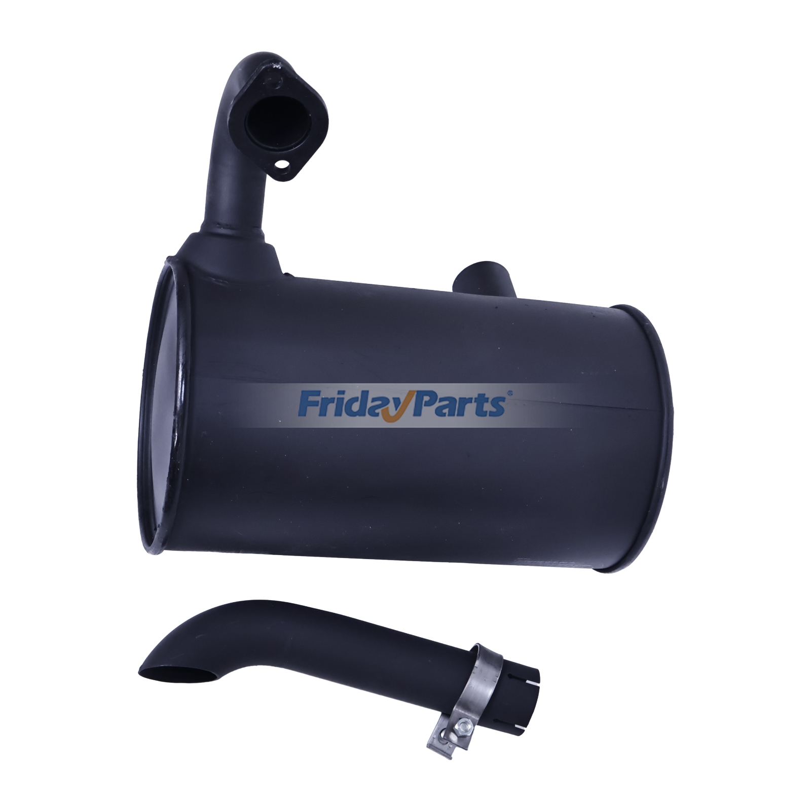 Silenciador de silenciador para escavadeira Sany SY75 FridayParts