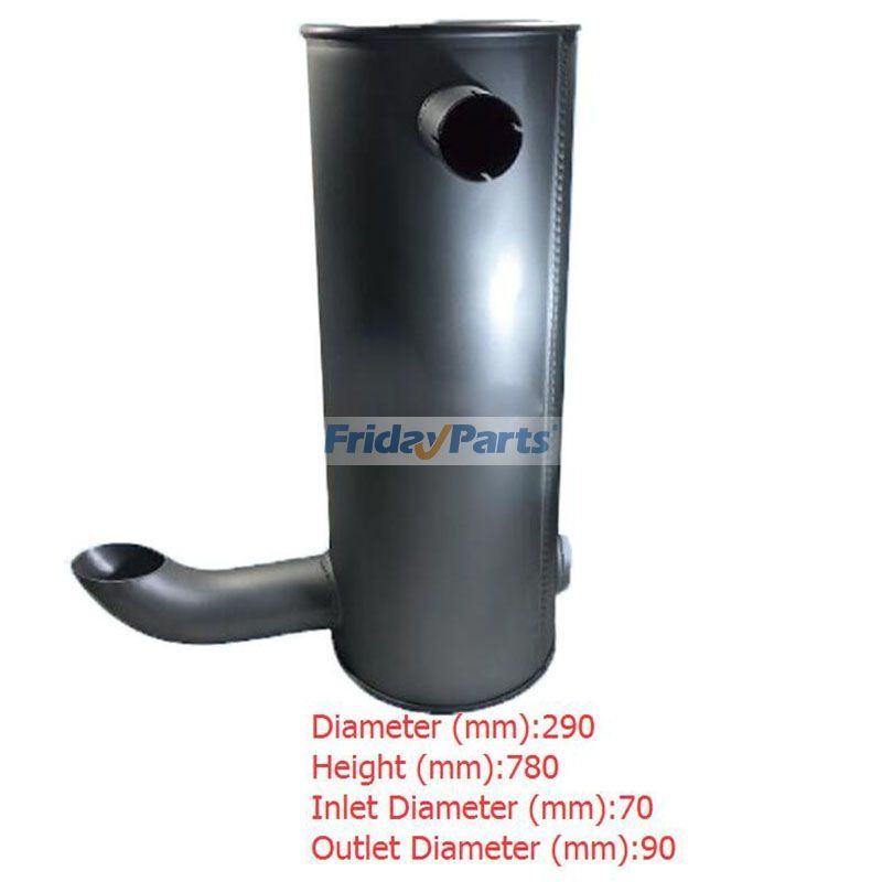 Muffler Silencer Old Type for Engine,Excavator