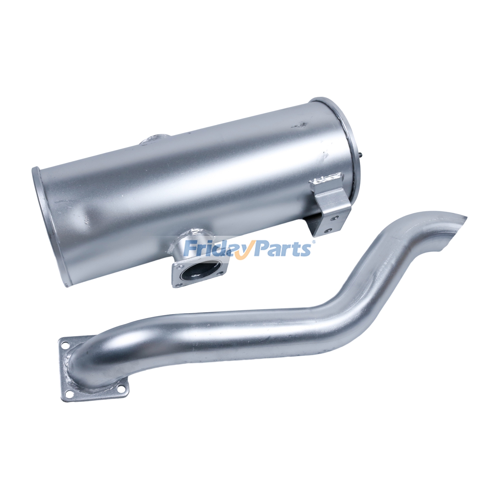 420x175mm Muffler Silencer for Yanmar Engine 4TNV98 Takeuchi Excavator TL130