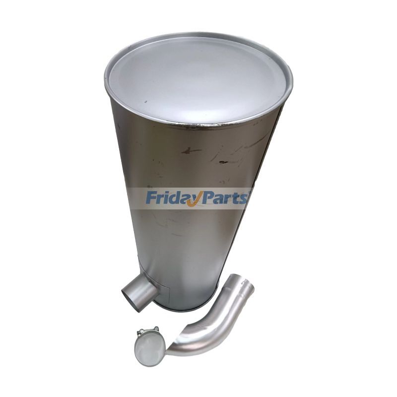 thumbnail image 2 of Aftermarket Muffler For Daewoo G25S-2 Forklift – Replaces D141161, S#12 Parts 2 of 4