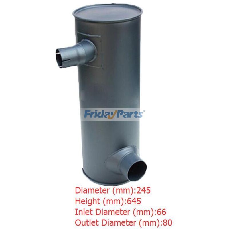 Muffler Silencer for Excavator