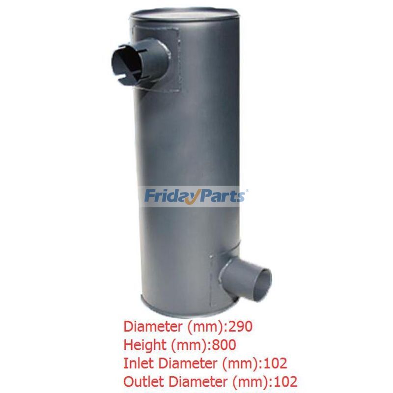 Muffler Silencer for Excavator
