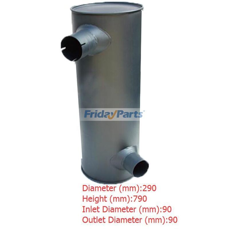 Muffler Silencer for Excavator