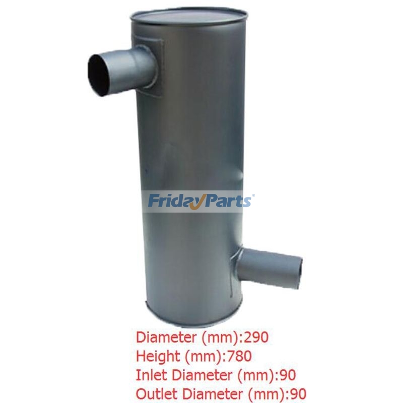 Muffler Silencer for Excavator