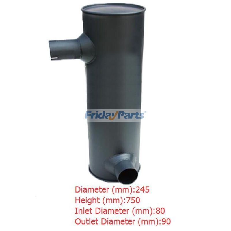 Muffler Silencer for Excavator