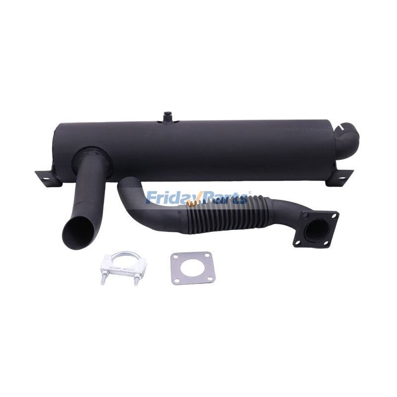 Muffler Silencer Kit 6683915 7107449 7101708 for Kubota Engine V2003 V2403 Bobcat Loader S150 S160 S175 S185 S205 T180 T190