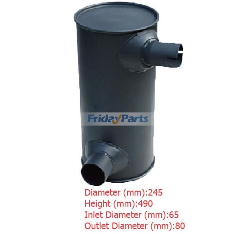 Muffler Silencer for Excavator