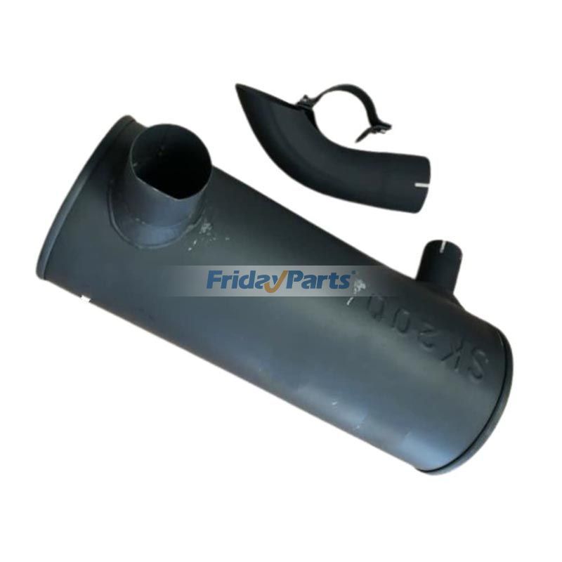 Muffler Silencer YN12P00007P2 YN12P00001P2 for Kobelco Excavator SK200-5 SK200LC-5
